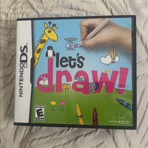 Nintendo DS Let's Draw Game Cartridge